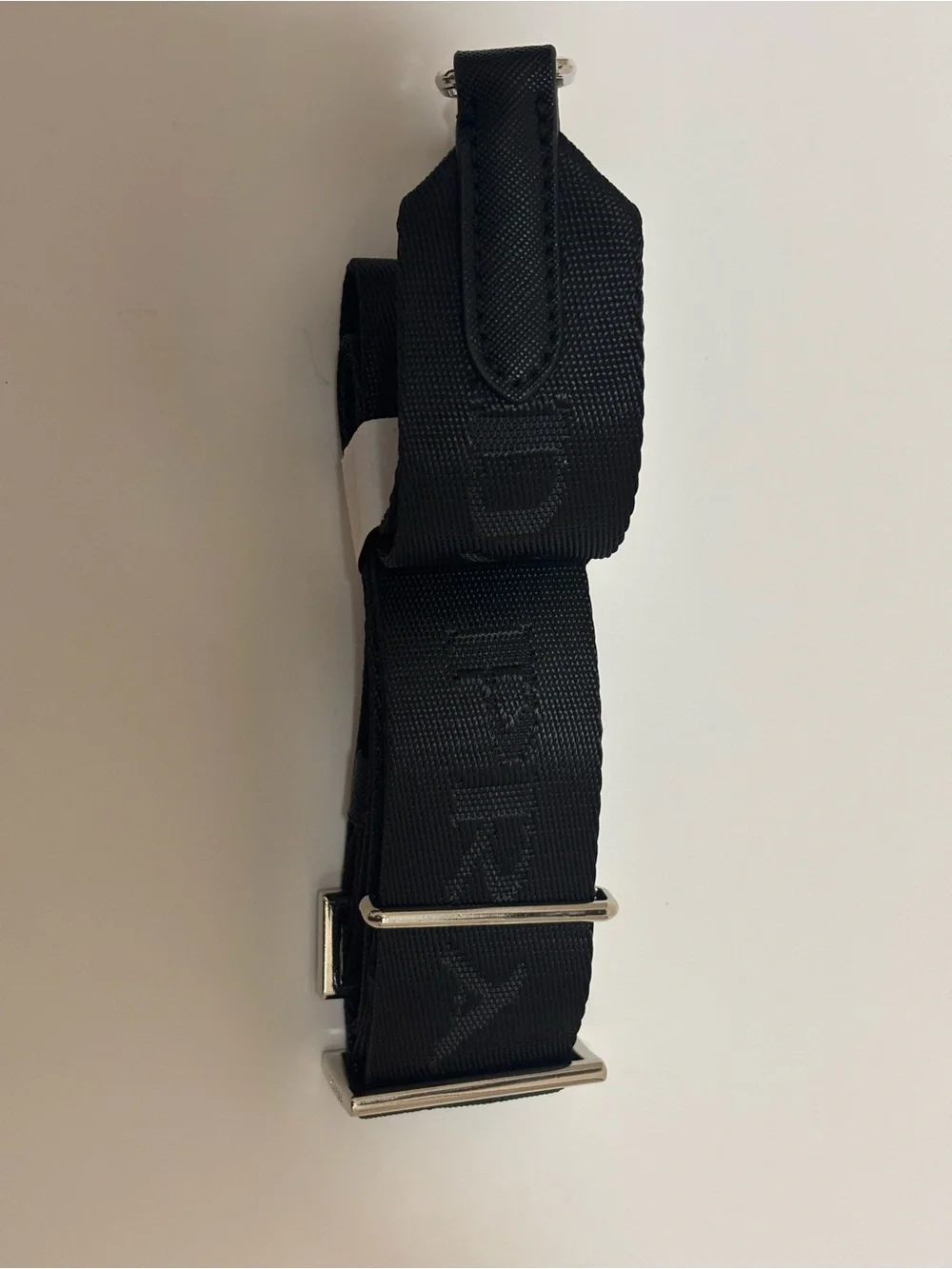 Prada Black Nylon Re-Edition Chain Shoulder Bag with Accessories